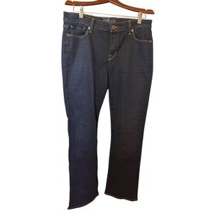 Lucky Brand Dark Wash Brooke Boot Cut Blue Jeans Size 14